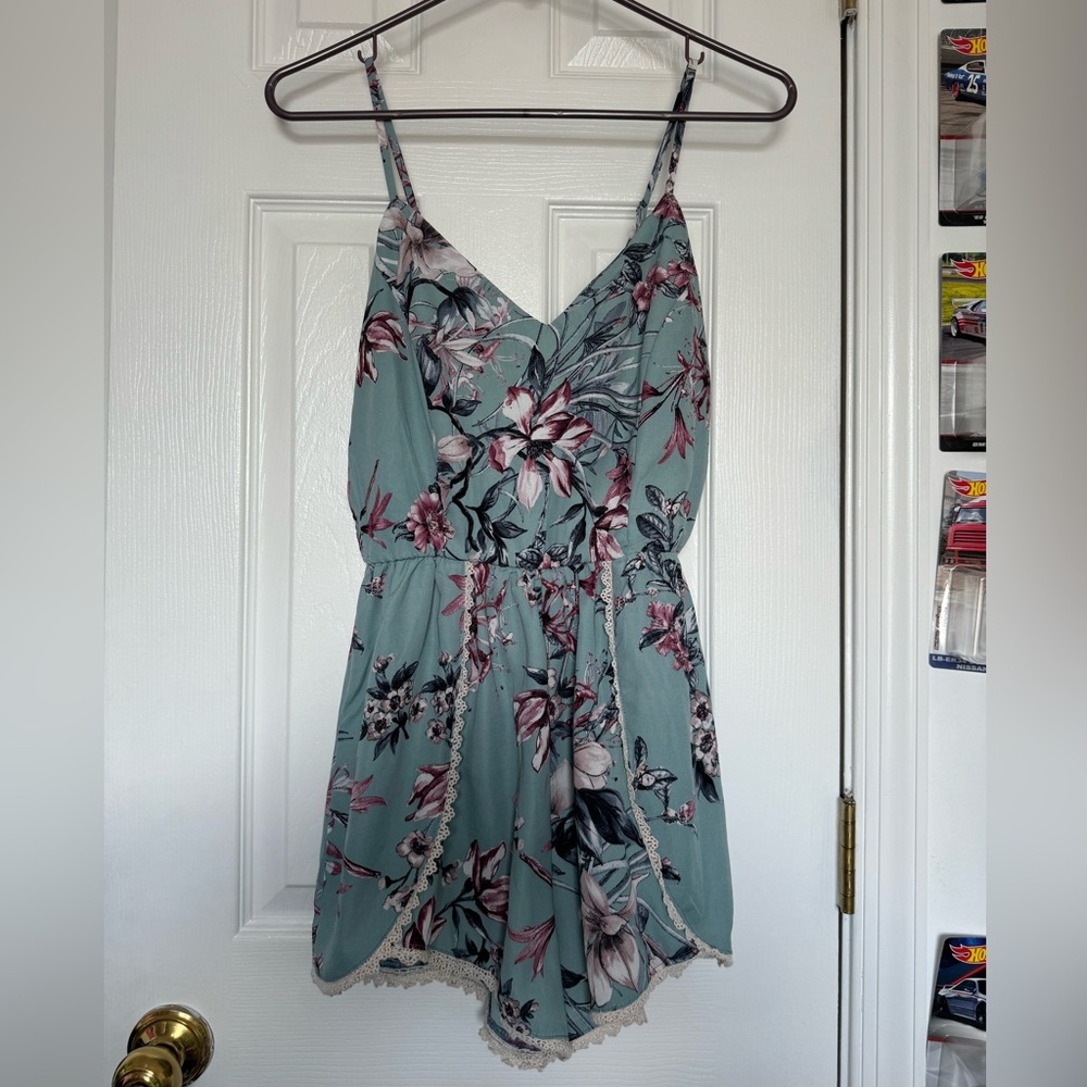 Floral Romper Medium